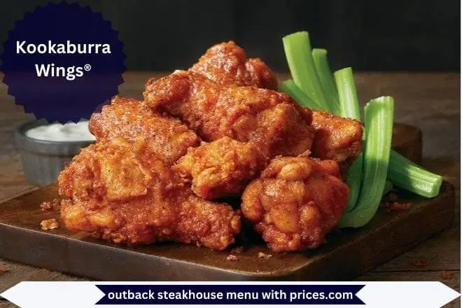 Outback Steakhouse Dinner Menu With Prices 2025 14 Kookaburra Wings® Menu With Prices