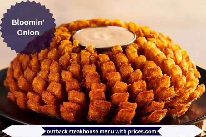 Outback Steakhouse Dinner Menu With Prices 2025 9 Bloomin' Onion Menu With Prices