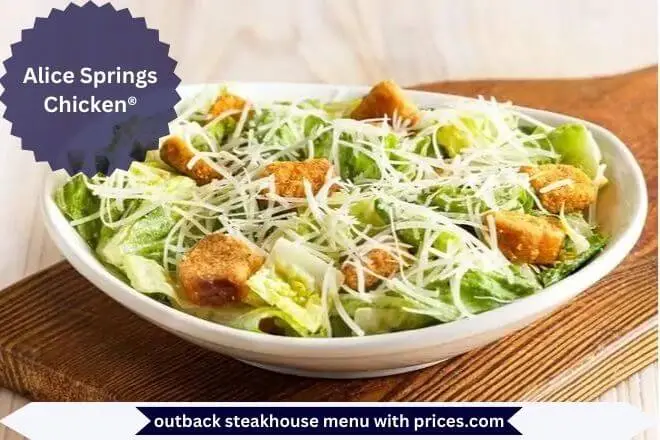Outback Steakhouse Gluten Free Menu with Prices 2025 7 Brisbane Caesar Salad Menu with Prices