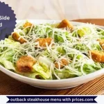 Outback Caesar Side Salad Price Calories 7 Caesar Side Salad