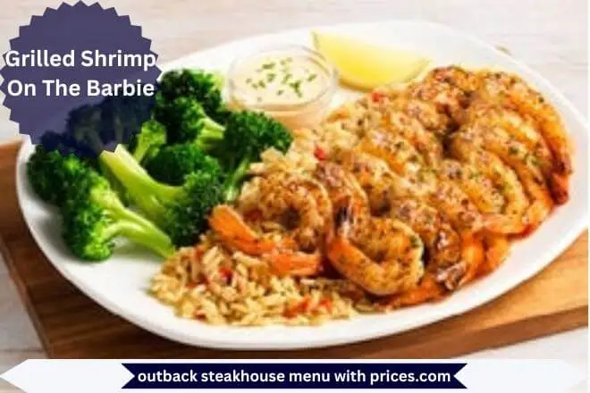 Outback Steakhouse Gluten Free Menu with Prices 2025 17 Grilled Shrimp On The Barbie Menu With Prices