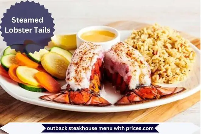 Outback Steakhouse Gluten Free Menu with Prices 2025 16 Steamed Lobster Tails Menu With Prices