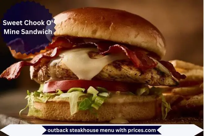 Outback Steakhouse Breakfast Menu With Prices 2025 24 Sweet Chook O' Mine Sandwich Menu with Prices