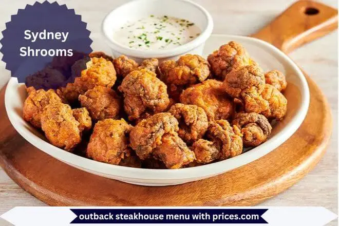 Outback Sydney Shrooms Price Calories 1 Sydney Shrooms