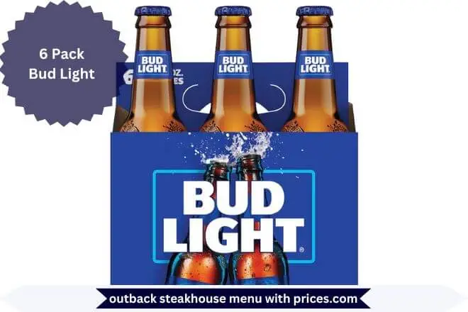 Outback Steakhouse Breakfast Menu With Prices 2025 85 6 Pack Bud Light Menu with Prices