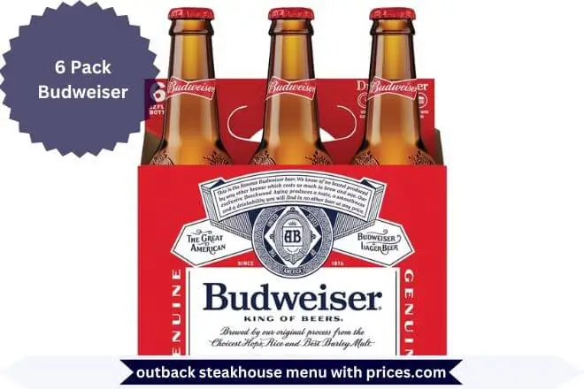 Outback Steakhouse Breakfast Menu With Prices 2025 86 6 Pack Budweiser Menu with Prices