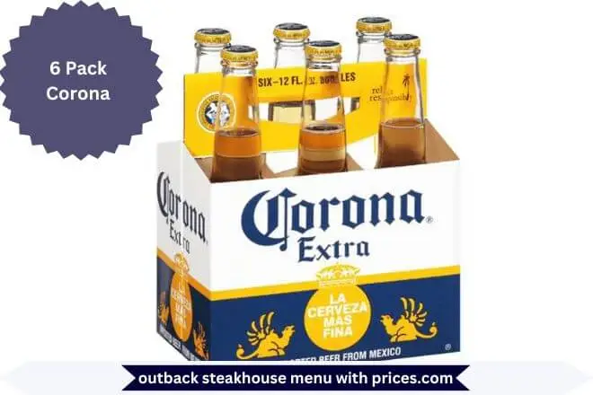 Outback Steakhouse Breakfast Menu With Prices 2025 82 6 Pack Corona Menu with Prices