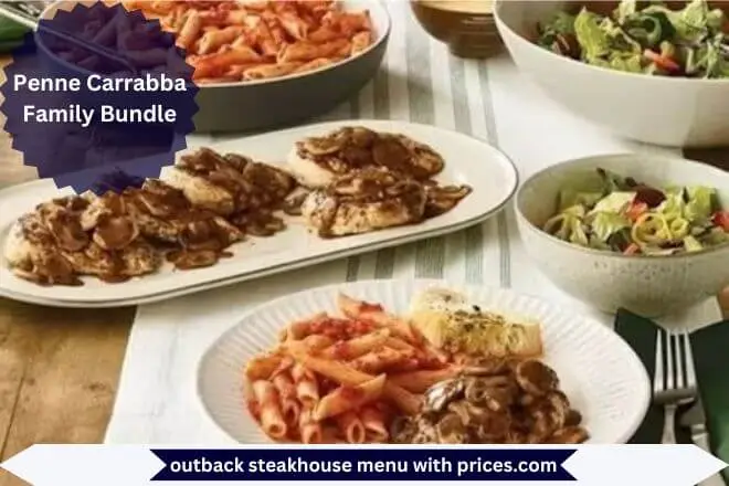 Outback Chicken Marsala Price Calories 1 Chicken Marsala Family Bundle