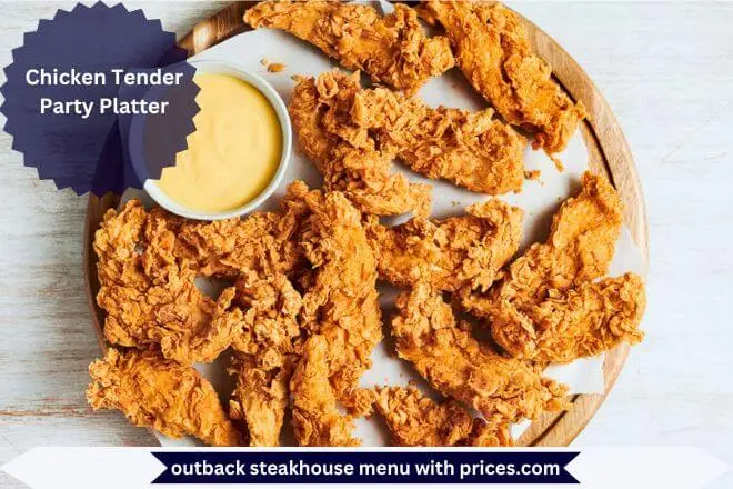 Outback Steakhouse Breakfast Menu With Prices 2025 98 Chicken Tender Party Platter Menu with Prices