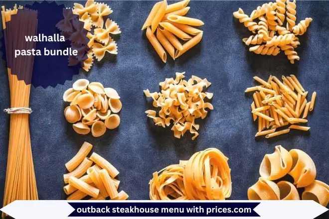 Outback Catering Menu With Prices 2025 8 walhalla pasta bundle Menu with Prices